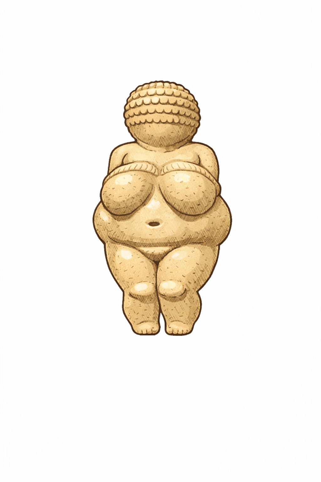 原Wordに掲載された女性像の図